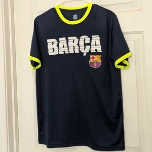 FCB Barca Boy's  Jersey Size m Blue .
